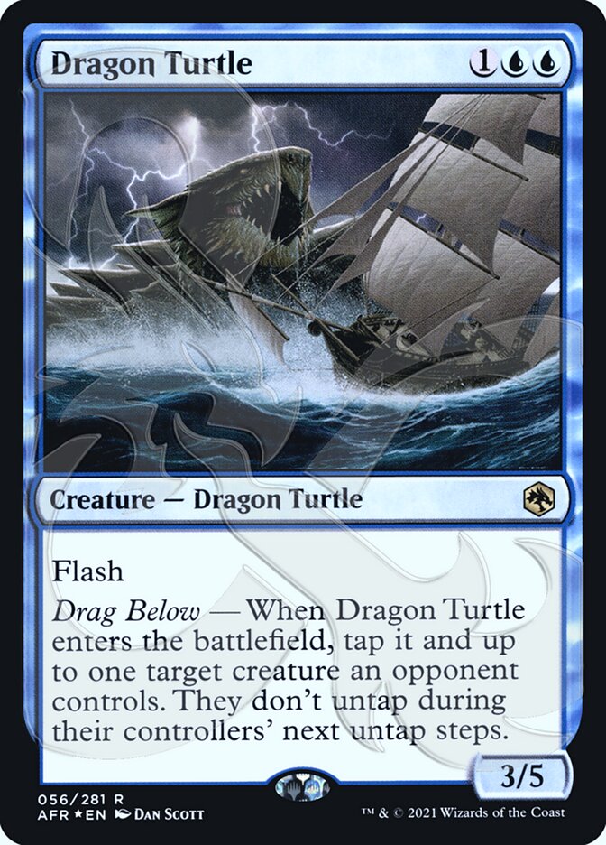 Dragon Turtle (Ampersand Promo) [Dungeons & Dragons: Adventures in the Forgotten Realms Promos] | All Aboard Games