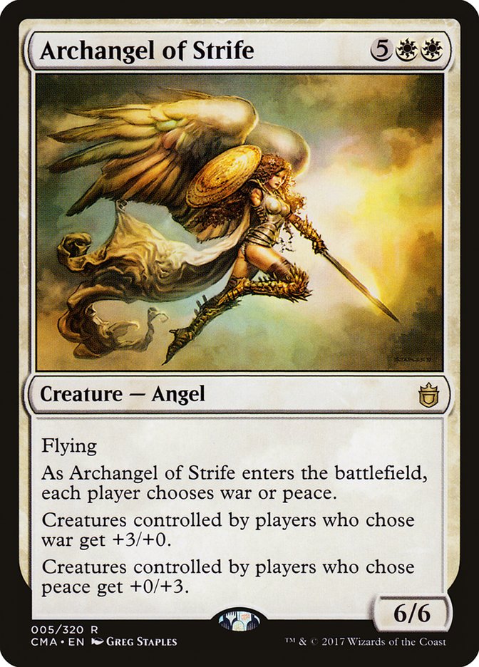 Archangel of Strife [Commander Anthology] | All Aboard Games