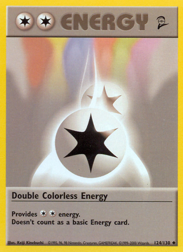 Double Colorless Energy (124/130) [Base Set 2] | All Aboard Games