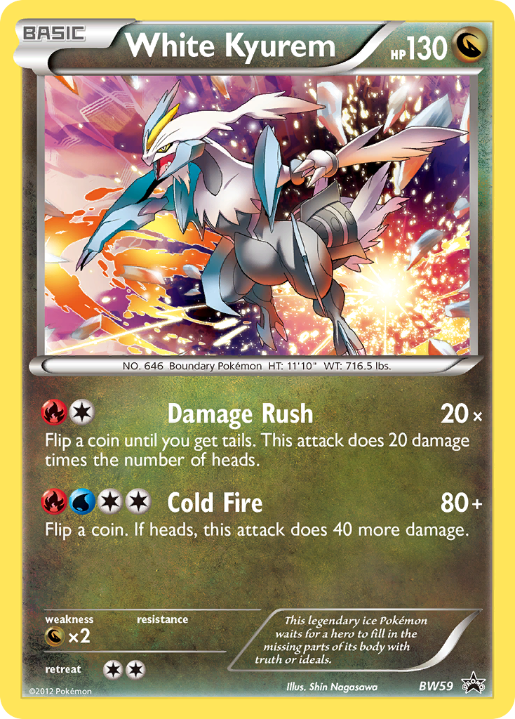 White Kyurem (BW59) [Black & White: Black Star Promos] | All Aboard Games