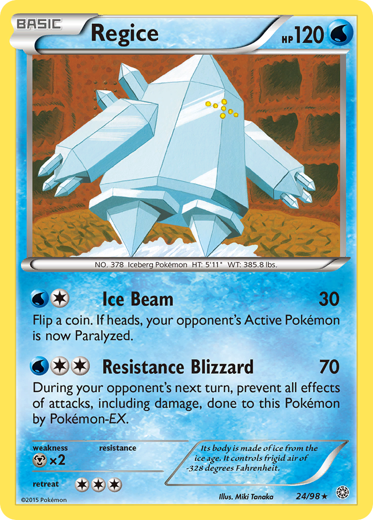 Regice (24/98) [XY: Ancient Origins] | All Aboard Games