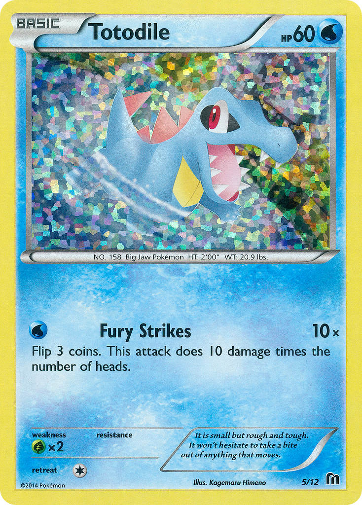 Totodile (5/12) [McDonald's Promos: 2016 Collection] | All Aboard Games