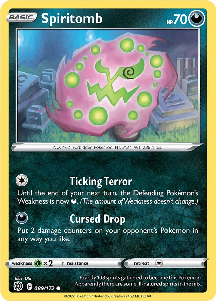 Spiritomb (089/172) [Sword & Shield: Brilliant Stars] | All Aboard Games