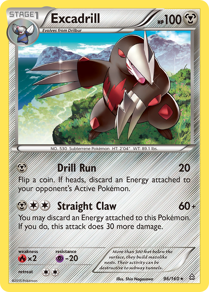 Excadrill (96/160) [XY: Primal Clash] | All Aboard Games