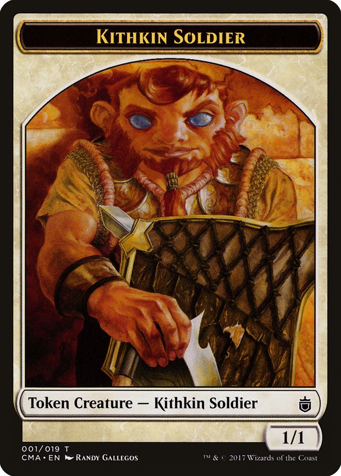 Kithkin Soldier [Commander Anthology Tokens] | All Aboard Games