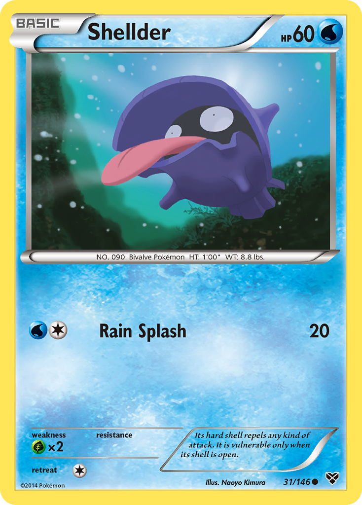 Shellder (31/146) [XY: Base Set] | All Aboard Games