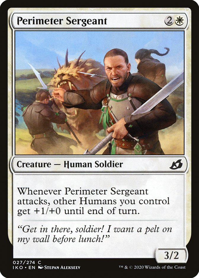 Perimeter Sergeant [Ikoria: Lair of Behemoths] | All Aboard Games