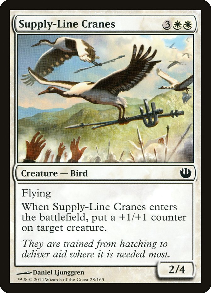 Supply-Line Cranes [Journey into Nyx] | All Aboard Games