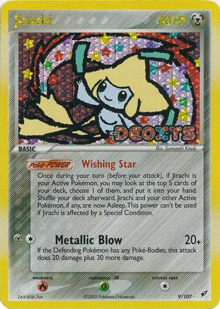 Jirachi (9/107) (Stamped) [EX: Deoxys] | All Aboard Games