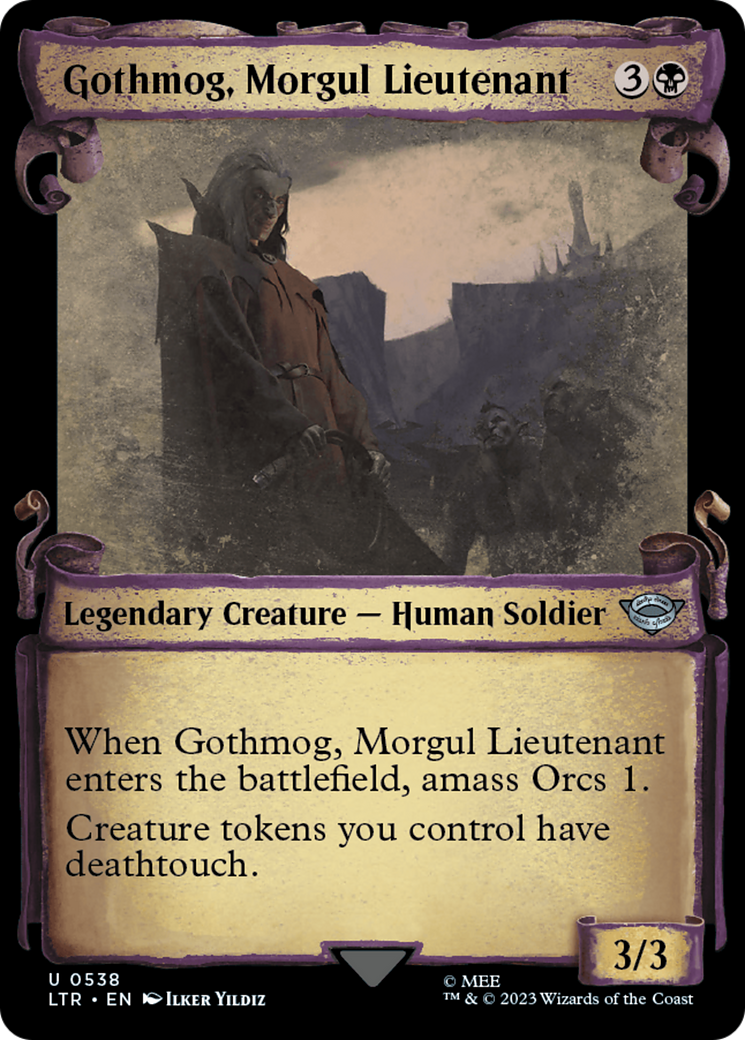 Gothmog, Morgul Lieutenant [The Lord of the Rings: Tales of Middle-Earth Showcase Scrolls] | All Aboard Games