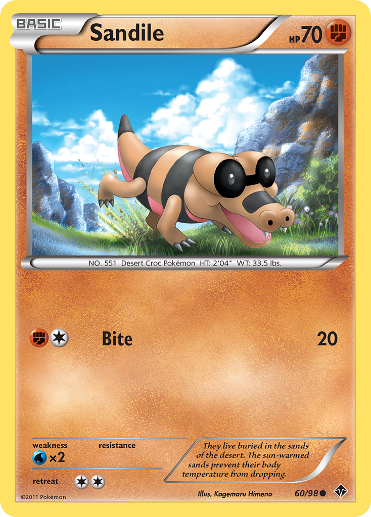 Sandile (60/98) [Black & White: Emerging Powers] | All Aboard Games