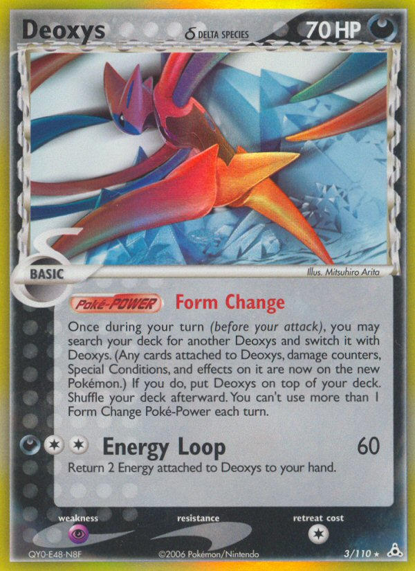 Deoxys (3/110) (Delta Species) [EX: Holon Phantoms] | All Aboard Games