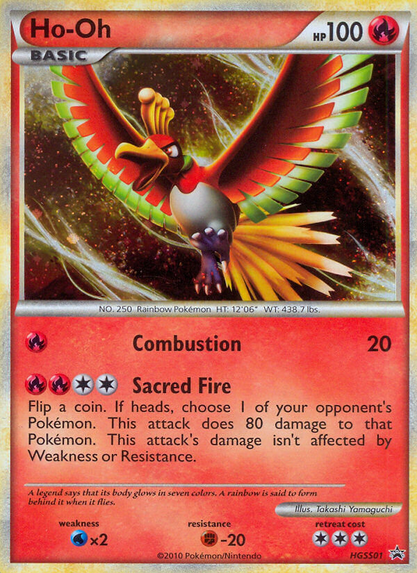 Ho-Oh (HGSS01) [HeartGold & SoulSilver: Black Star Promos] | All Aboard Games