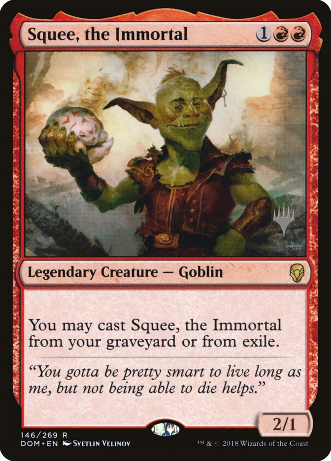Squee, the Immortal (Promo Pack) [Dominaria Promos] | All Aboard Games