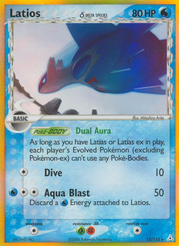 Latios (12/110) (Delta Species) [EX: Holon Phantoms] | All Aboard Games