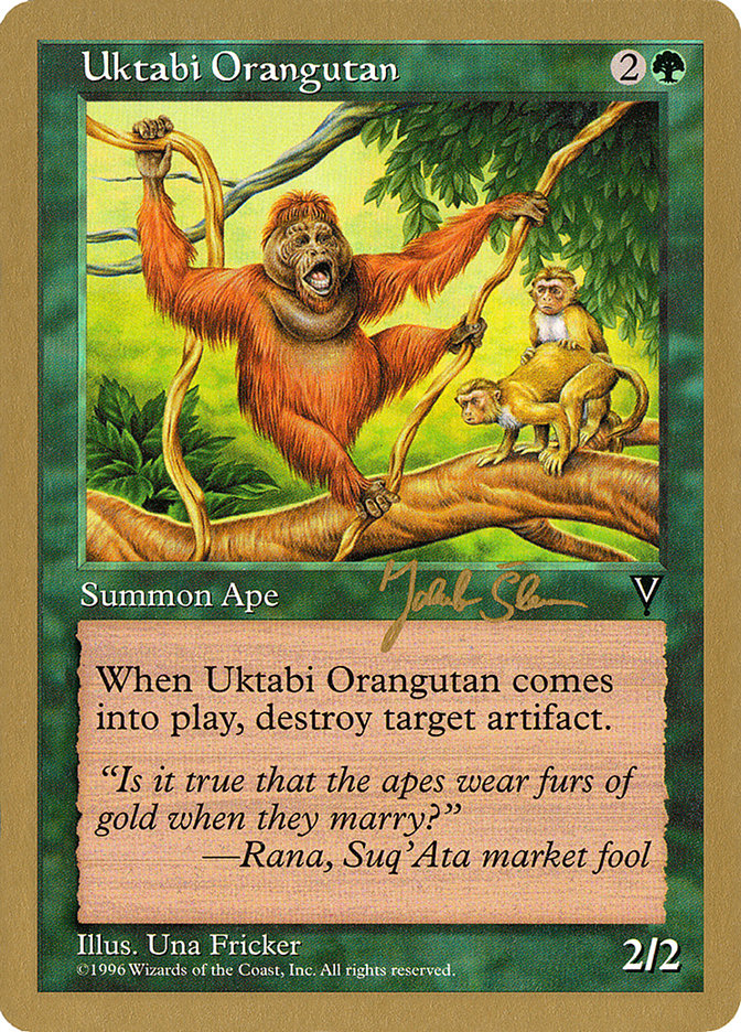 Uktabi Orangutan (Jakub Slemr) [World Championship Decks 1997] | All Aboard Games