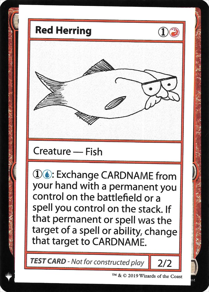 Red Herring [Mystery Booster Playtest Cards] | All Aboard Games