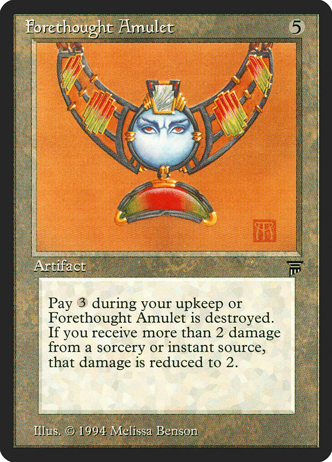Forethought Amulet [Legends] | All Aboard Games