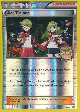 Ace Trainer (69/98) (Regional Championship Promo) [XY: Ancient Origins] | All Aboard Games