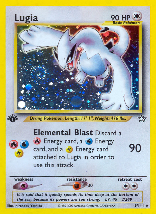 Lugia (9/111) [Neo Genesis 1st Edition] | All Aboard Games