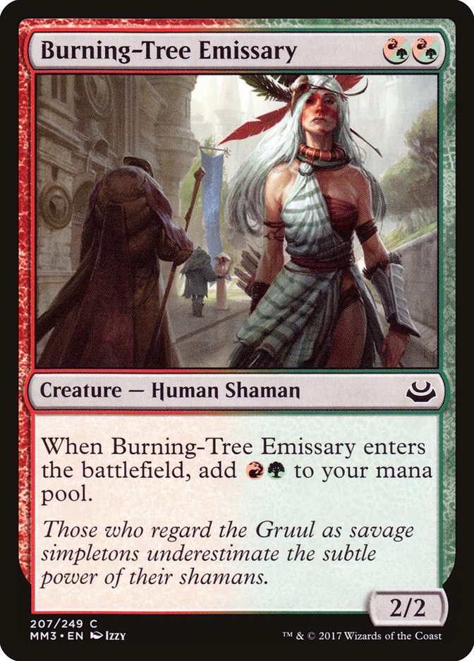 Burning-Tree Emissary [Modern Masters 2017] | All Aboard Games