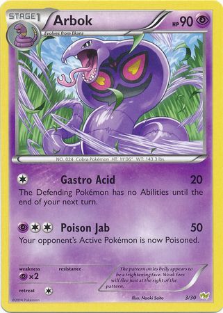 Arbok (3/30) [XY: Trainer Kit - Noivern] | All Aboard Games