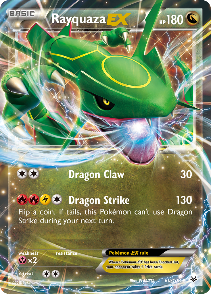 Rayquaza EX (60/108) [XY: Roaring Skies] | All Aboard Games