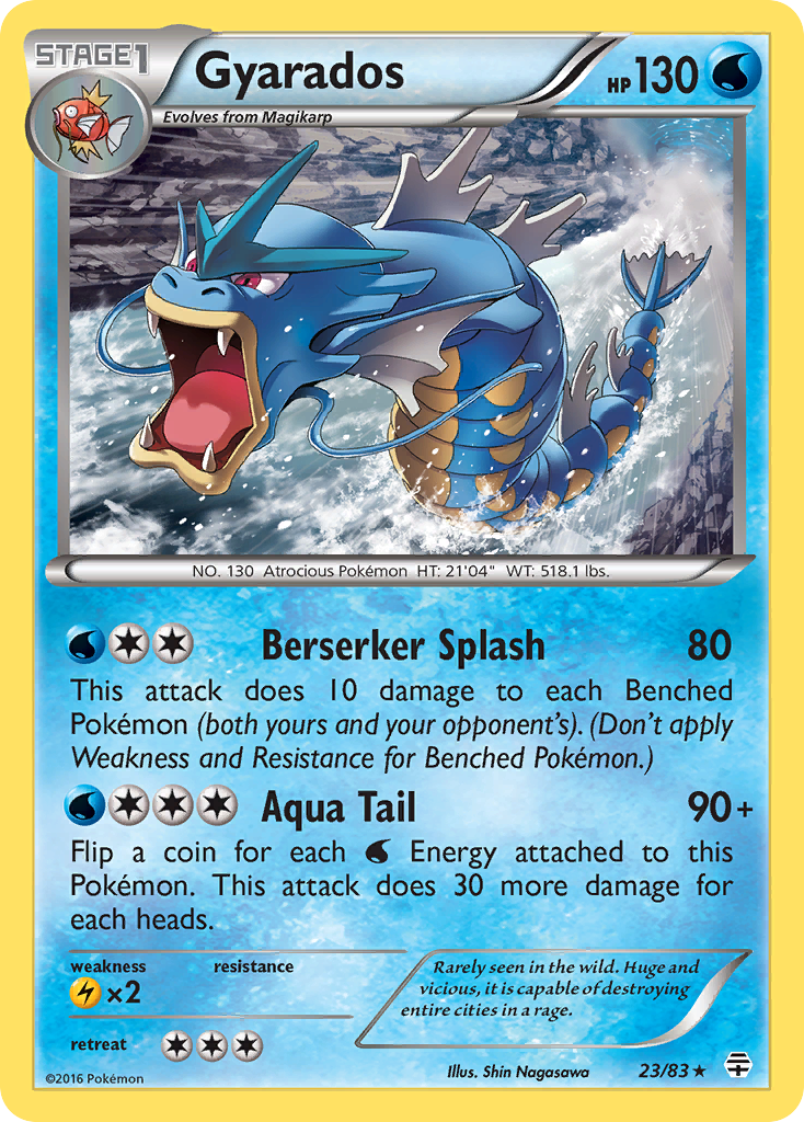 Gyarados (23/83) [XY: Generations] | All Aboard Games