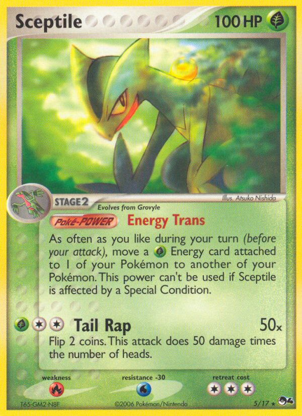 Sceptile (5/17) [POP Series 4] | All Aboard Games