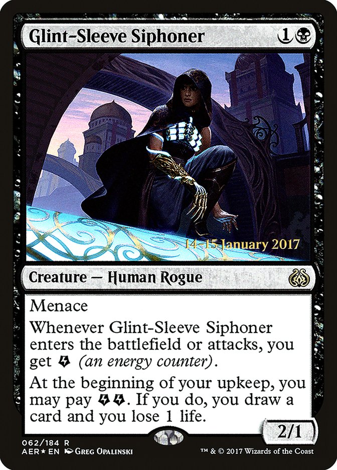 Glint-Sleeve Siphoner  [Aether Revolt Prerelease Promos] | All Aboard Games