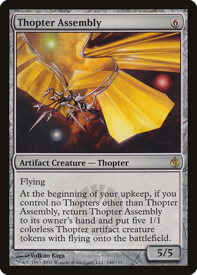 Thopter Assembly [Mirrodin Besieged] | All Aboard Games