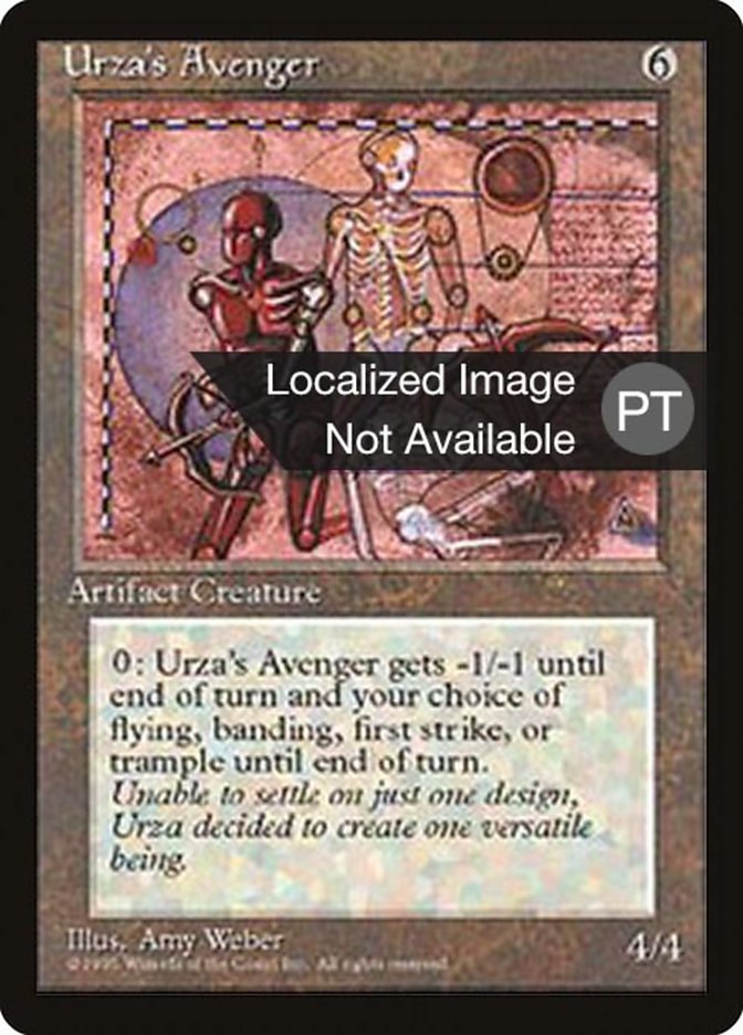 Urza's Avenger [Fourth Edition (Foreign Black Border)] | All Aboard Games