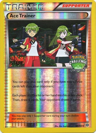 Ace Trainer (69/98) (International Challenge Promo Staff) [XY: Ancient Origins] | All Aboard Games