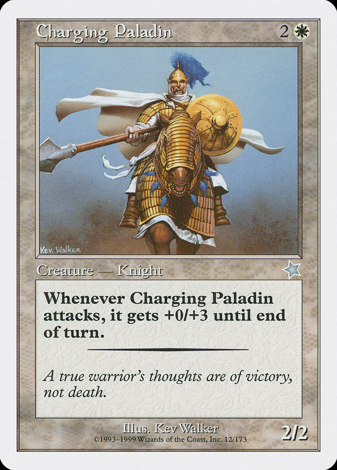 Charging Paladin [Starter 1999] | All Aboard Games