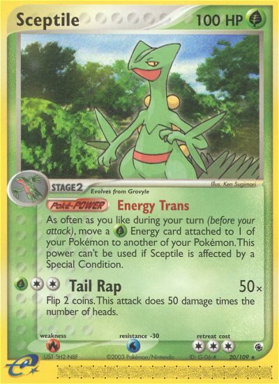 Sceptile (20/109) [EX: Ruby & Sapphire] | All Aboard Games