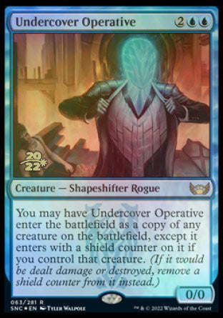 Undercover Operative [Streets of New Capenna Prerelease Promos] | All Aboard Games