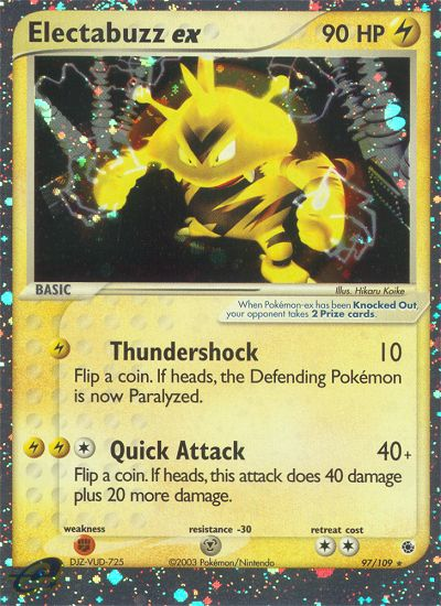 Electabuzz ex (97/109) [EX: Ruby & Sapphire] | All Aboard Games