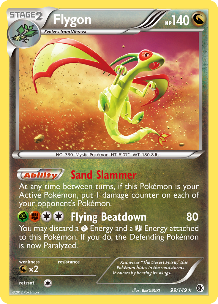 Flygon (99/149) [Black & White: Boundaries Crossed] | All Aboard Games