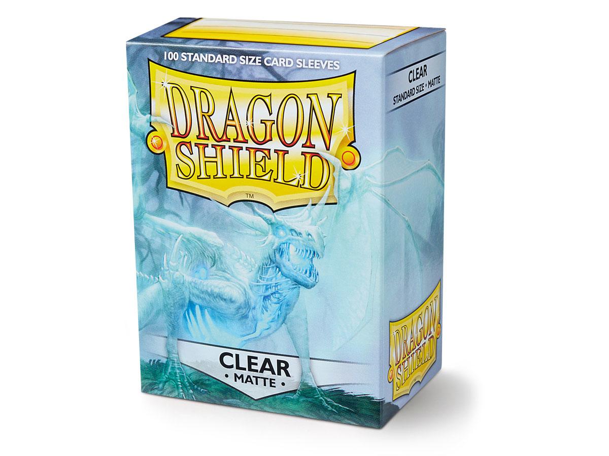 Sleeves - Dragon Shield Matte: Clear | All Aboard Games
