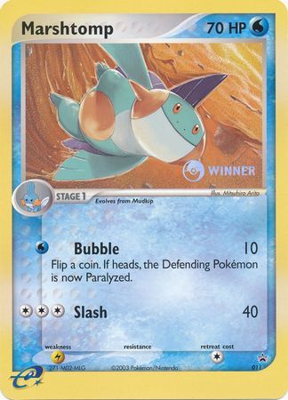 Marshtomp (011) (Jumbo Card) [Nintendo: Black Star Promos] | All Aboard Games