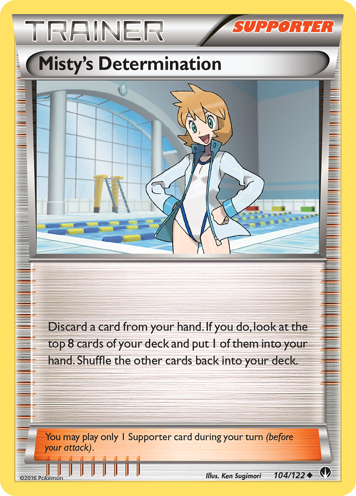 Misty's Determination (104/122) [XY: BREAKpoint] | All Aboard Games