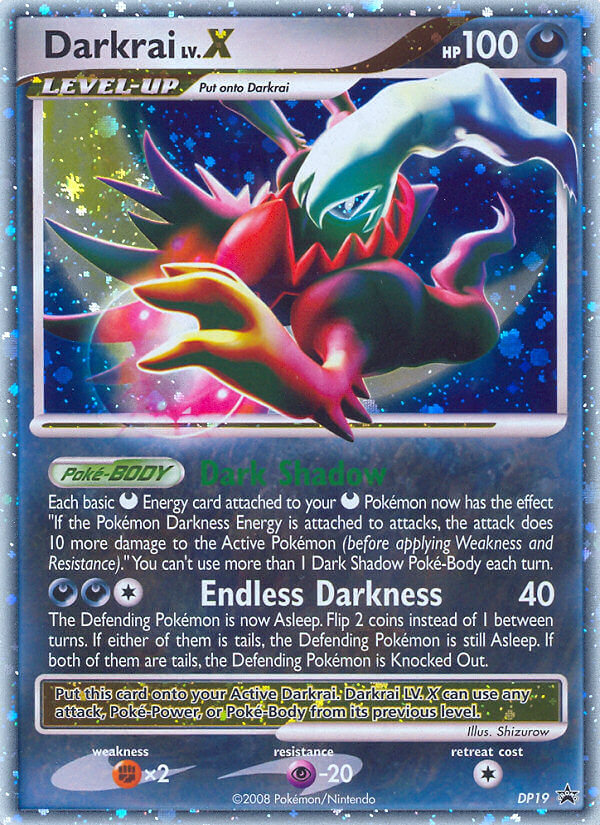 Darkrai LV.X (DP19) [Diamond & Pearl: Black Star Promos] | All Aboard Games