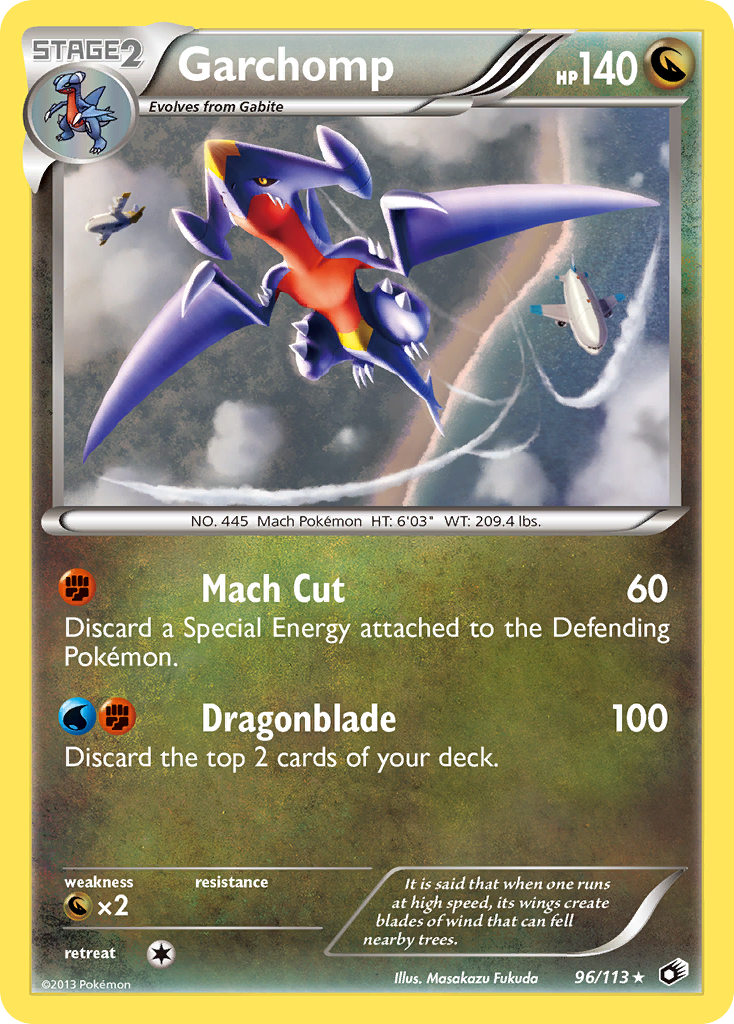 Garchomp (96/113) [Black & White: Legendary Treasures] | All Aboard Games