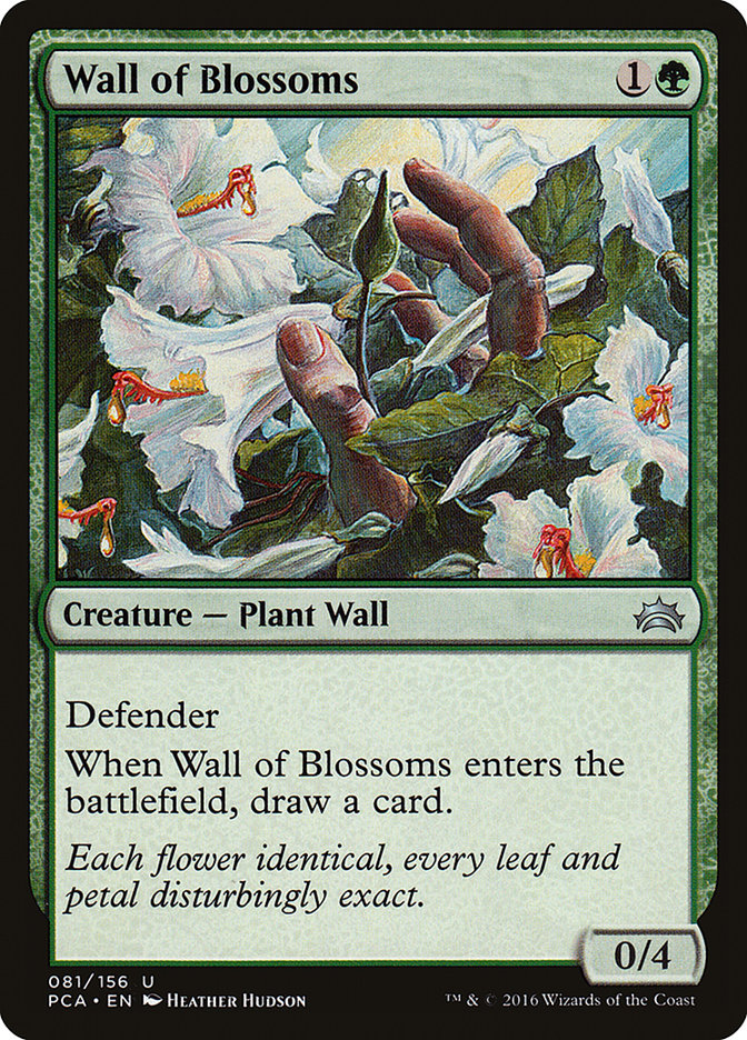 Wall of Blossoms [Planechase Anthology] | All Aboard Games