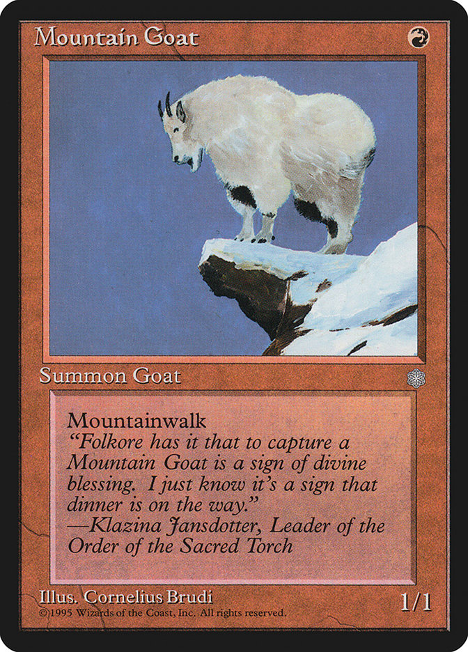 Mountain Goat [Ice Age] | All Aboard Games
