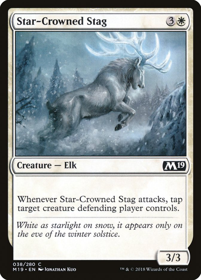 Star-Crowned Stag [Core Set 2019] | All Aboard Games