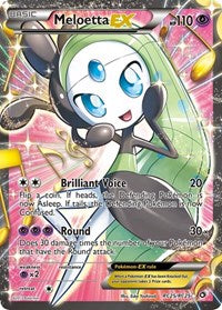 Meloetta EX (RC25/RC25) [Black & White: Legendary Treasures] | All Aboard Games