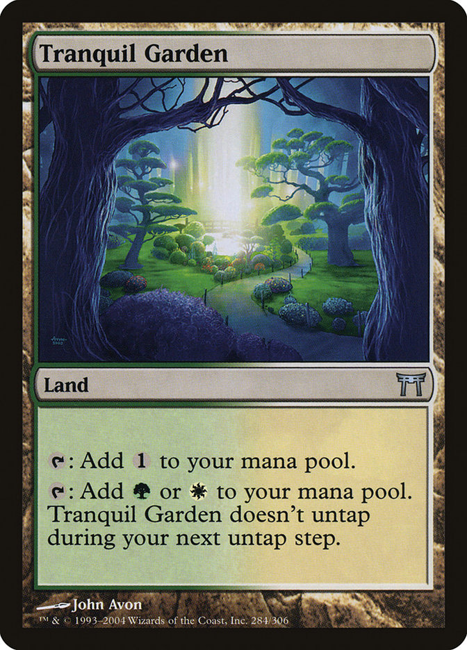 Tranquil Garden [Champions of Kamigawa] | All Aboard Games
