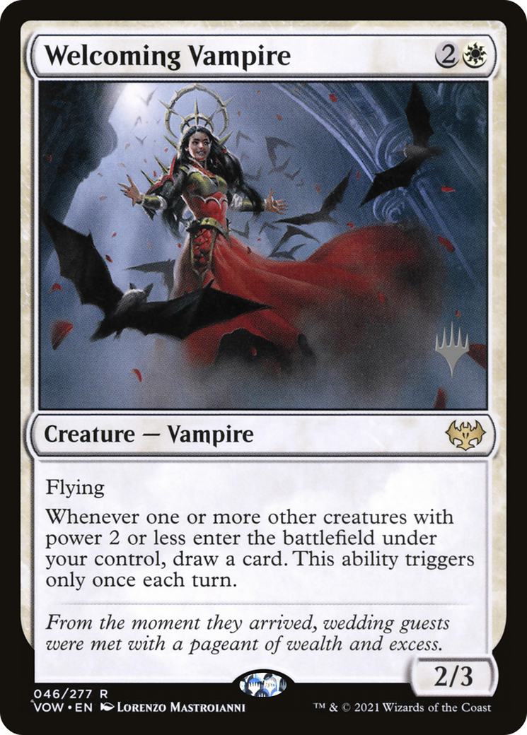 Welcoming Vampire (Promo Pack) [The Brothers' War Promos] | All Aboard Games
