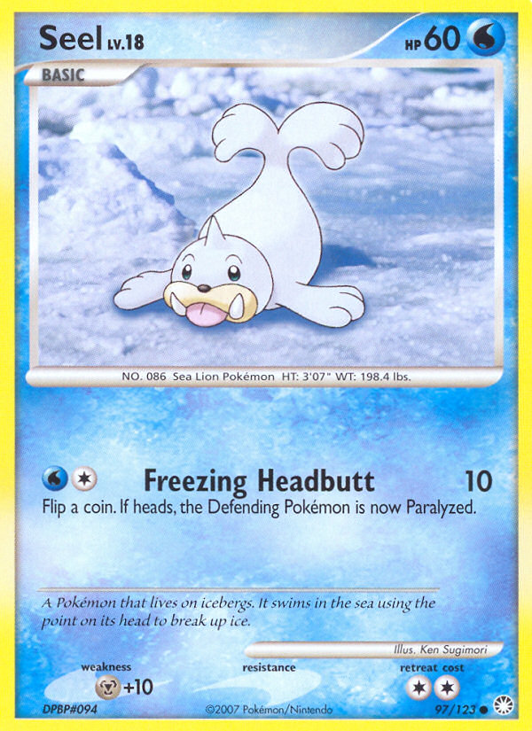 Seel (97/123) [Diamond & Pearl: Mysterious Treasures] | All Aboard Games